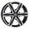  Mak King6 Ice Black 6.5J x 16 Inch 6X139.7 ET20 CB106.1 