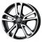  Alutec Tormenta Diamond-black Frontpolished 8J x 19 Inch 5X108 ET42 CB63.4 