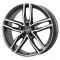 Alutec Ikenu Graphite Front Polished 6.5J x 16 Inch 4X100 ET46 CB54.1 - AutoLucas.ro Alutec Ikenu Graphite Front Polished 6.5J x 16 Inch 4X100 ET46 CB54.1