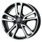  Alutec Tormenta Diamond-black Frontpolished 8J x 18 Inch 5X112 ET40 CB66.6 