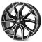  Alutec Adx.02 Diamant-schwarz-frontpoliert 7J x 17 Inch 5X108 ET42 CB65.1 