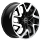  Mak Gravel Black Mirror 6.5J x 16 Inch 6X130 ET62 CB84.1 